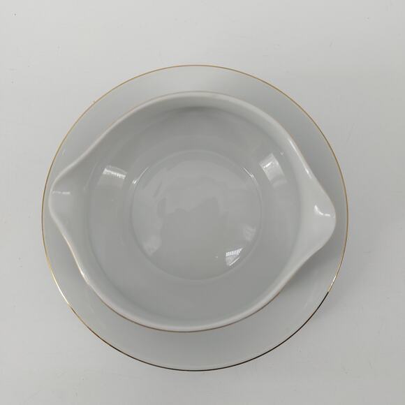 Gravy Boat Dish Creative Manor Reg No. 9169 Fine China Japan Thanksgiving - Picture 7 of 14